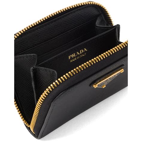 prada card holder saffiano|prada saffiano long wallet.